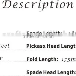 New Sharp Folding Rubber-hand Garden Spade thumbnail-6