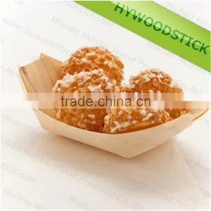 Natural Disposable All Size Food Box Decorate Boat Sushi Boat Pine Boat thumbnail-1