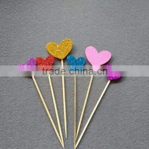 Bamboo Crown Decoration Food Pick thumbnail-1