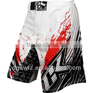 2015 Wholesale Fashion Custom Sublimated Printed Men's Camo Fight Mma Shorts thumbnail-1