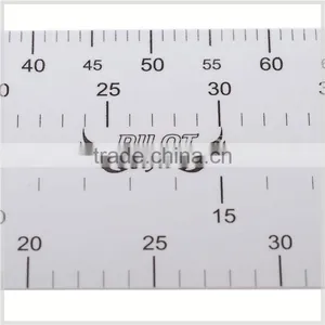 Kearing Brand #KNM-6 Nautical Miles Scale Ruler,white and Flexible Plastic thumbnail-2