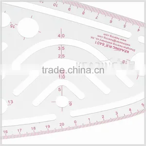 Kearing Brand French Curve Ruler,tailor's Curve Ruler,transparent Ruler#6401 thumbnail-2