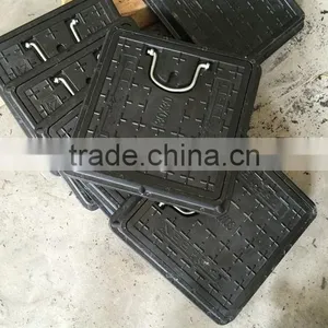 Composite Square Manhole Cover With Handle thumbnail-1