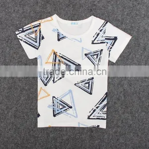 2017 Latest Design Casual Pattern 3d Printing Boys Shirt for 8years Old Kids thumbnail-5