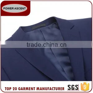 High Quality Custom Men'S Brand Business Suit Mannequin Wool 2 Button For Men thumbnail-4