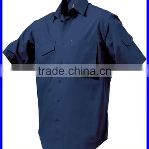 Cheap Wholesale Custom Breathable Easy Wash Cotton Work Uniform Shirts thumbnail-4