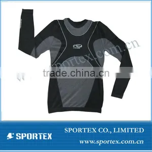 Latest Design Men's Motorcycling Seamless Base Layer /High Quality Compression Base Layer /Seamless Sports Base Layer thumbnail-1
