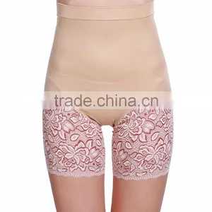 OEM High Waist Brief Shaper Panties With Lace Firm Tummy Control thumbnail-1