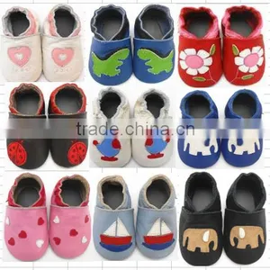 OEM or Stocked Designs,Baby Leather Shoes,soft Sole Baby Shoes, thumbnail-1