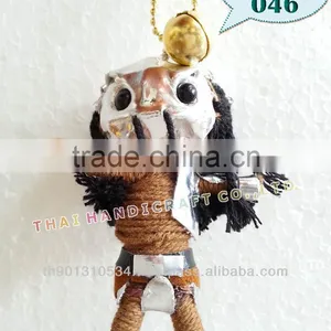 Handmade Keychains Keyrings Voodoo Doll String Accessories Bag Gifts thumbnail-1