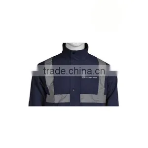 ISO 9001 Garment Industry Waterproof Hi-vi Hisibility Jacket thumbnail-6