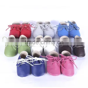 Sheep Skin Baby Genuine Leather Shoes, Italian Leather Baby Shoes thumbnail-5