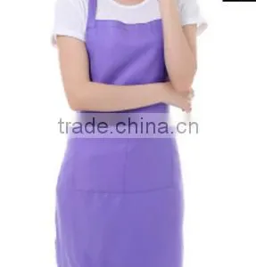 Custom Aprons Korean Solid Color Home Aprons Brown Advertising Apron Custom Printed LOGO thumbnail-5
