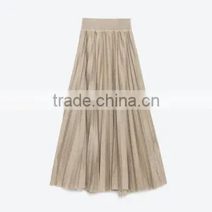 New Women Tutu Skirt Pleated Skirts a Word Skirt Big Swing thumbnail-5