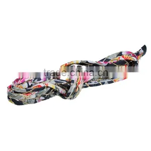 High Quality Gold Silk Mix Flower Pattern Flat Textile Fabric Cord thumbnail-1