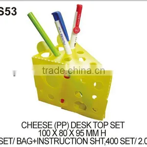KID DIY MODEL (S53) CHEESE (PP) DESK TOP SET thumbnail-1