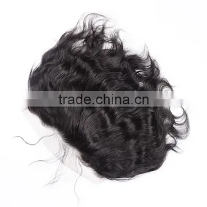 Peruvian Hair 360 Lace Frontal Closure With Lace Band thumbnail-5