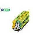 Double Decks Rail Mounted Terminal Blocks For Automation , 10.2mm thumbnail-1