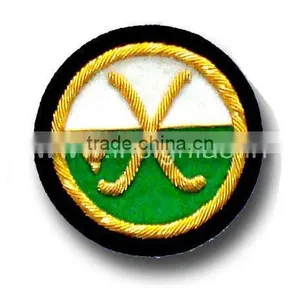 Embroidered Bullion Wire Badges thumbnail-1