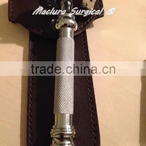 MEN RAZOR WITH LEATHER COVER thumbnail-1