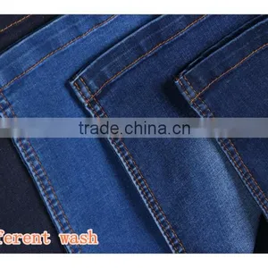 Indigo Yarn Dyed Knitted Jean Fabric Supplier thumbnail-3