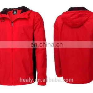 Healy 100% Polyester Lightweight Waterproof Hood Rain Jacket thumbnail-3