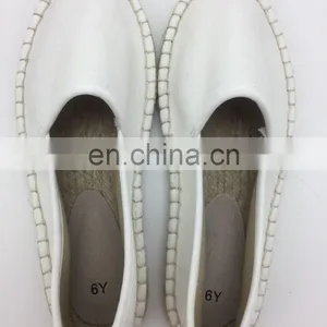 Wholesale White Canvas Shoes Customized Espadrilles Women thumbnail-6