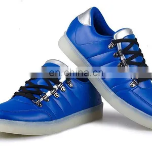 Wholesale Men Leisure Shoes Colorful Glowing Shoes Lights up Led Luminous Shoes Mens thumbnail-3