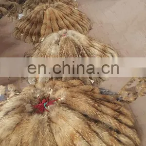 Top Grade Factory Direct Natural New Finished Tanned Processed Raccoon Fur Skin thumbnail-5