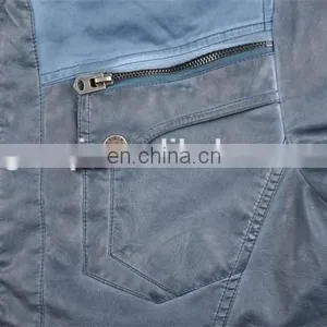 2017 High Quality Men Leather Jacket Price thumbnail-5
