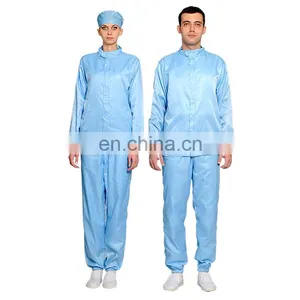 Factory Supplier ESD Garment Cleanroom Clothes thumbnail-1