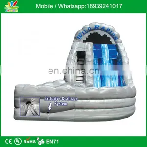 Inflatable 18ft Waild Rapids Slide With Landing thumbnail-1