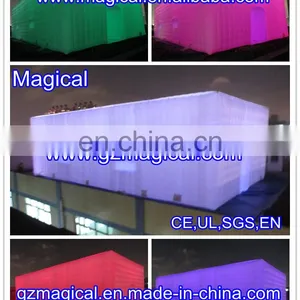 LED Advertising Event Party Cube Marquee Inflatable Wedding Tent thumbnail-4