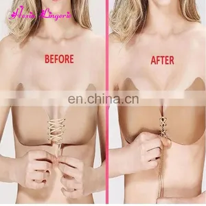 Oem Factory Women Hot Sexy Silicone Nipple Bra Inserts thumbnail-6