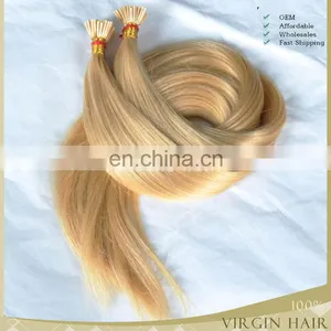 Grade 7A Cheap 100% Brazilian Human Hair Keratin Bonded Hair Extension I-tip Hair Extension thumbnail-2