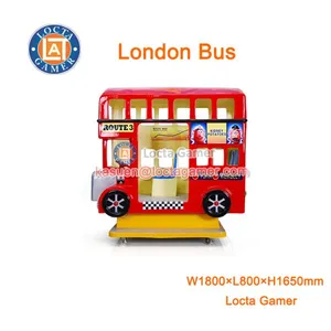 Zhongshan Amusement Rocking Machine Car Game Swing Machine London Bus Kiddie Rides thumbnail-1