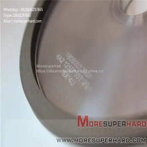 CBN Resin Bond Wheel / Diamond Resin Grinding Wheel 800 Grit For Wood Cutting Blades Alisa@moresuperhard.com thumbnail-3