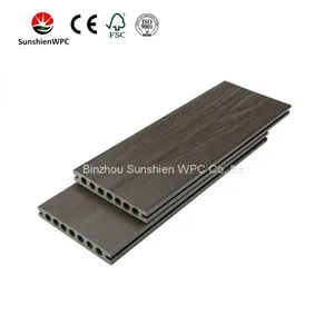 WPC Hollow Decking WPC Facade Cladding Panel by Sunshien WPC thumbnail-1