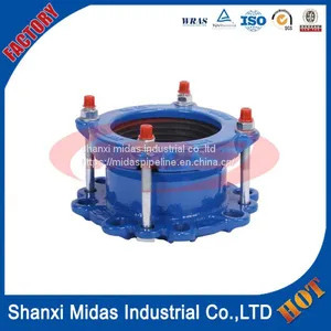 Ductile Iron Universal Wide Range Flange Adaptor for PE Pipes thumbnail-4