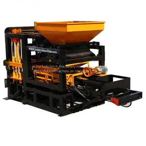 QT4-18 Automatic Interlocking Paving Concrete Brick Block Making Machine Curbstone Machine thumbnail-2