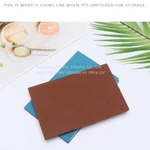 Triangle Folding Glasses Case; Simple Eyewear Case for Reading Glasses and Sunglasses thumbnail-3