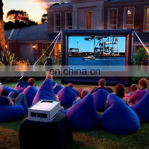 Hot Sale Lawn Party Styling Projector Screen Holiday Portable Inflatable Movie Screen With Carry Bag thumbnail-7