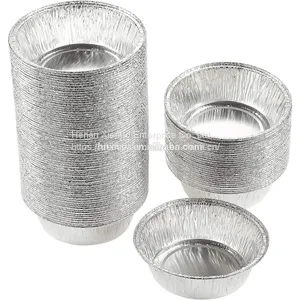 Food Packing Aluminum Foil Pizza Box 8011 Aluminum Foil Paper Small Aluminum Container thumbnail-1