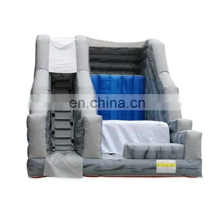High Quality Inflatable Games Inflatable Bouncy Jumping Air Bag Inflatable Cliff Jump For Children and Adults thumbnail-3