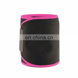 Hampool Women Sauna Neoprene Adjustable Belt Polyester Waist Trimmer With Logo thumbnail-3