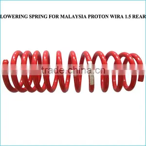 DAMPING SPRING LOWERING SPRING FOR MALAYSIA PROTON WIRA 1.5 REAR SUSPENSION SPRING thumbnail-1