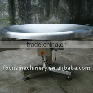 Conveyor 304#Stainless Steel Snack Food Rotary Table Collection thumbnail-1