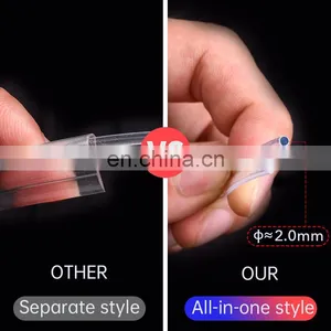 Led Car Ambient Mood Light Rgb App Remote 2mm Optical Fiber Decorative Door Atmosphere EL Neon Lamp Auto Interior Lighting 12V thumbnail-3