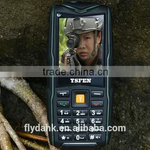 M18 Waterproof Cdma Gsm Mobile Phone 3 Sim Card 3 Standby Rugged Phone 2.4 Inch Big Voice Power Bank Bar Mobile Phones. thumbnail-2