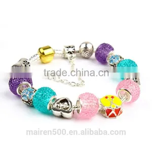 TG10 European Beaded Bracelet With Charm for Summer Jewelry thumbnail-1
